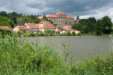 Naklejka na ściany i meble Convent in Chotesov in the western Bohemia, Czech republic