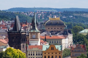 Fototapeta na wymiar Old Town in Prague, Czech republic