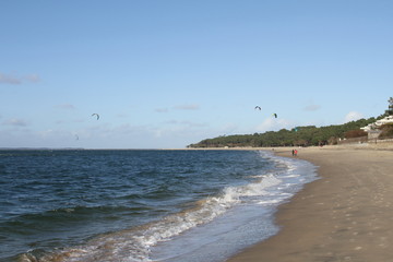 plage des arbousiers, Arcachon,le Moulleau