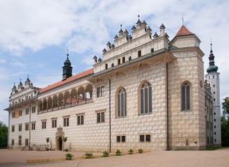 Obraz premium Renaissance castle Litomysl in eastern Bohemia, Czech Republic