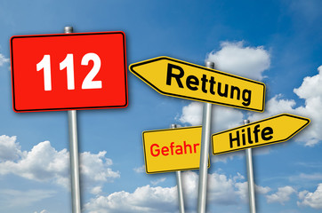 Notruf 29 / Schilder 