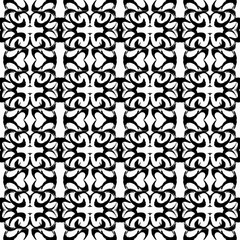 delicate seamless pattern vintage ethnic ornament on white background