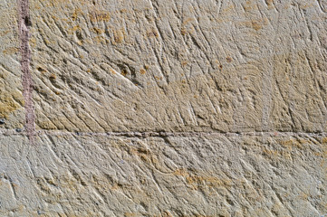 Sandstein Wand
