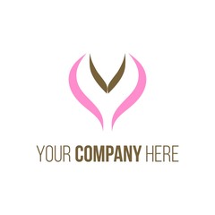 beauty clinic logo icon Vector