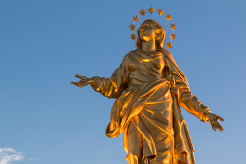 Madonnina Statue Perfect Replica