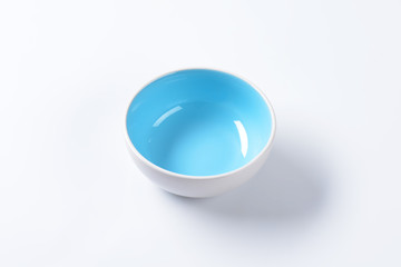 Empty ceramic bowl