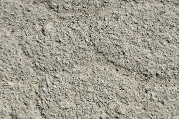 Old worn and cracked asphalt