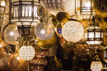 Lampen Laternen Geschäft Medina Marrakesch © SR