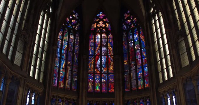 Prague castle, cathedral, interior