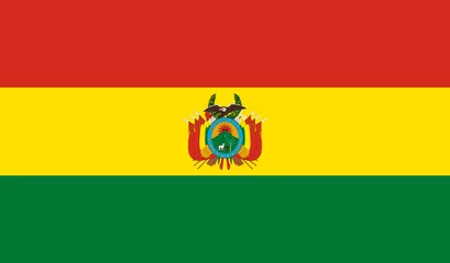 Fotobehang Bolivia Flag © G7 Stock