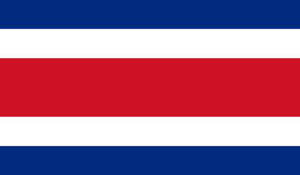 Costa Rica Flag﻿