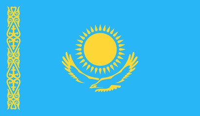 Kazakhstan Flag