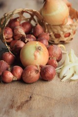 Onions and shallots