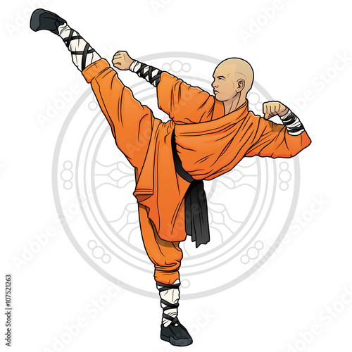 "shaolin monk" Stock image and royalty-free vector files on Fotolia.com