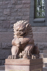 Buddhist Statue of Lion