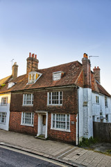 Fototapeta na wymiar Old house in Battle in East Sussex in England
