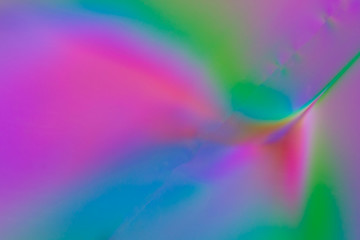 Fototapety  Kolorowe psychodeliczne rozmycie pokazujące rozkład naprężeń w plastiku przy użyciu spolaryzowanego światła