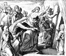 Jesus Calls to Lazarus 1) Sacred-biblical history of the old and New Testament. two Hundred and forty images Ed. 3. St. Petersburg, 2) 1873. 3) Russia 4) Julius Schnorr von Carolsfeld