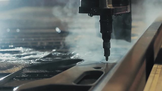 metal cutting machine CNC water jet