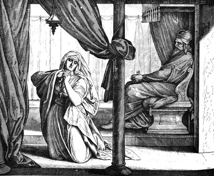Hannah Prays for Child 1) Sacred-biblical history of the old and New Testament. two Hundred and forty images Ed. 3. St. Petersburg, 2) 1873. 3) Russia 4) Julius Schnorr von Carolsfeld