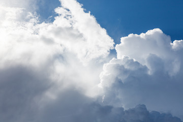 Obraz premium Stormy clouds on the sky