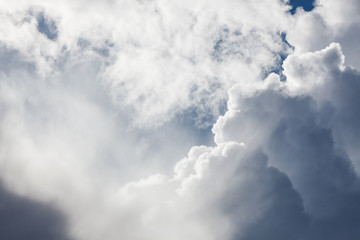 Fototapeta premium Stormy clouds on the sky
