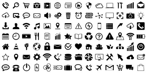 Web icons set