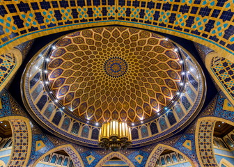 DUBAI, UAE-FEBRUARY 01: Interior of Ibn Battuta Mall store on Fe