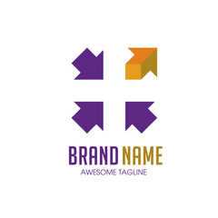 Cross plus medical share logo icon design template elements.