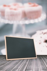 Composite image of chalkboard   