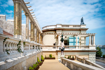 Fototapeta premium the lower part of Buda castle