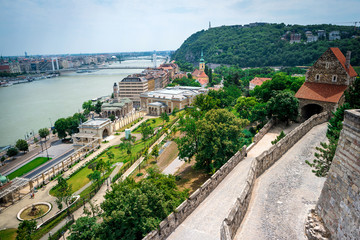 view on Budapest from Buda castle wall © Ievgen Skrypko