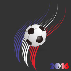Fußball - Farben - Frankreich - 2016