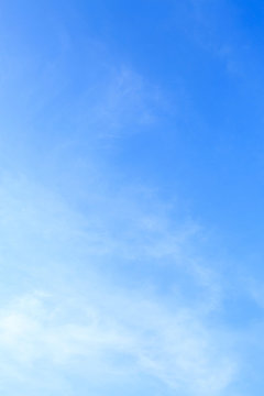 clear blue sky
