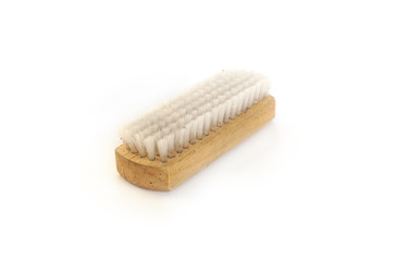 Brush broom for cleaning on white background