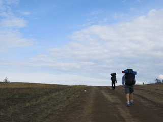 Caminando cuesta arriba