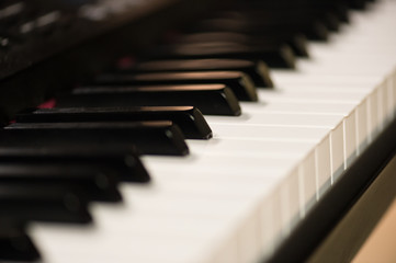 Naklejka premium piano