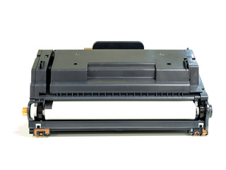drum cartridge for laser printer isolated
