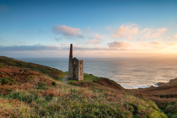 Obraz premium Rinsey Head in Cornwall