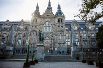 Obraz premium Nordiska Museet in Stockholm