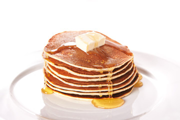 fresh homemade pancakes