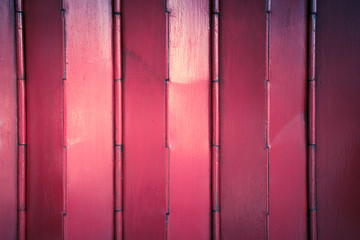 Close up the windows of the old colorful buildings  in Hatyai, Songkhla, Thailand