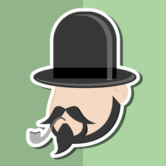 Hipster style design , vector illustration