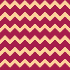 Fashion zigzag pattern in retro colors, seamless vector backgrou