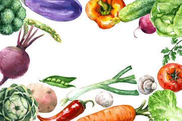 Various Vegetables Background