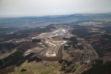 Nürburgring  Formel 1 von Oben 