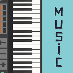 Musical Instrument Design, Vector illustration