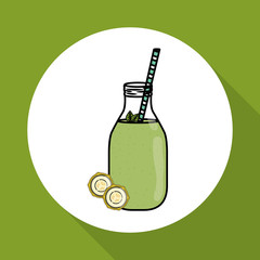 Smoothie icon design , vector illustration