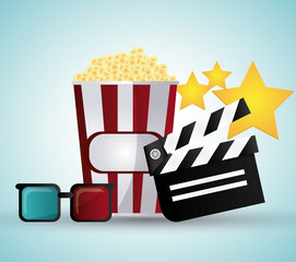 Cinema icon design, vector illustration