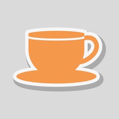 coffee mug design , vector illustration
